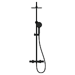 Душевая система OLIVA с термостатом черный-9
