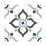 Гранит керамический 31086 TANGER Blue Garden 12,3x12,3 см