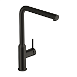 Смеситель для кухни FLAVIS с выдвижным изливом черный-2