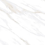 Calacatta Clarity Gold Керамогранит белый 80х80 Матовый