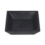 Раковина накладная ABBER Rechteck AC2214MB черная матовая-3