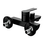 Смеситель для ванны VIBE с лейкой черный-6