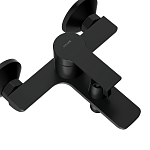 Смеситель для ванны VIBE с лейкой черный-5