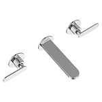 Смеситель для раковины OLIVA встраиваемый хром-5