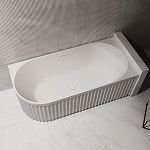 Акриловая ванна ABBER AB9412-1.5 R белая