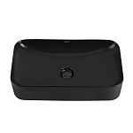 Раковина накладная ABBER Rechteck AC2204MB черная матовая-3