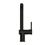 Смеситель для кухни FLAVIS с выдвижным изливом два режима черный-4