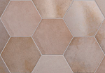 Heritage Equipe Плитка керамическая напольная 24957 HERITAGE HEXÁGONO Rose 17,5х20 см плитка шестиугольник, шестигранник
