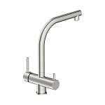 Смеситель для кухни CREA однорычажный с подключением фильтра хром-5