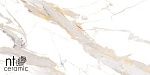 Керамогранит NTT9121P Calacatta Light Grey 60x120-9