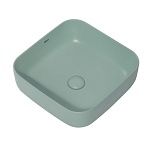 Раковина накладная ABBER Rechteck AC2211MCG светло-зеленая матовая-4