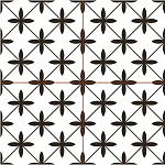 Плитка Poole White Pre-cut Satin 45х45