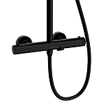 Душевая система OLIVA с термостатом черный-8