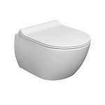 Унитаз подвесной LAPARET Accord с сиденьем микролифт белый с1-2