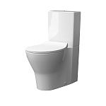 Унитаз-компакт LAPARET Accord с сиденьем микролифт белый с1-4
