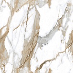 Calacatta Fairy Gold Керамогранит бежевый 60х60 Полированный-6