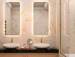 Гранит керамический полированный MARBLES FENIX Crema 60x120 см-2