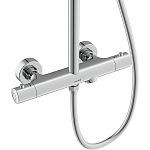 Душевая система OLIVA с термостатом хром-9