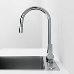 Смеситель для кухни LAPARET ALAMERA с выдвижным изливом N2040902LPT-4