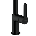 Смеситель для кухни OLIVA черный-3