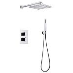 Душевая система ABBER Daheim AF8251 скрытого монтажа без излива, термостат, хром