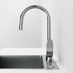 Смеситель для кухни LAPARET LISERA с выдвижным изливом N2042402LPT-4