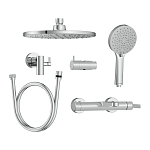 Душевая система OLIVA хром-4