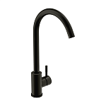 Смеситель для кухни COMO черный-2