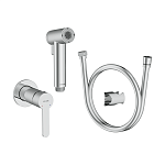 Смеситель с гигиеническим душем OLIVA хром-2